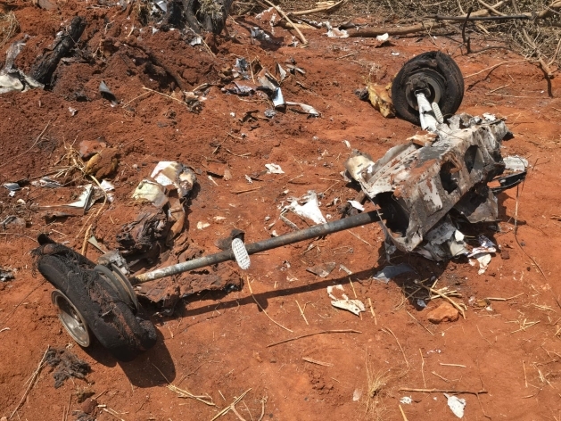 5Y-BYQ Wreckage