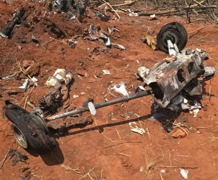 5Y-BYQ Wreckage